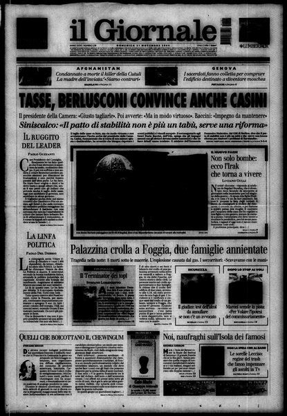 Il giornale : quotidiano del mattino